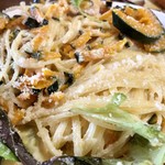 ナガタ店 - カボチャクリームのパスタ（期間限定）