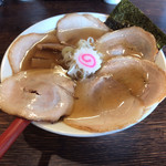 麺や 紡 - チャーシュー増しの淡成ラーメン(850円)