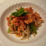 リストランテ ラ・バリック トウキョウ - 桜海老パスタ