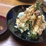 谷町 一味禅 - 海老とり天丼（￥900）