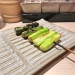 焼鳥 おみ乃 - アスパラ