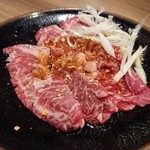 Shichirin Yakiniku Gyuumaru - にんにくハラミ