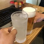 なかの食鶏 - ゆずチューハイ298円で乾杯！