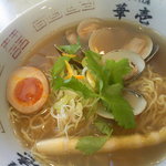 華壱 - 期間限定　塩はまぐりそば