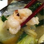 博多もつ鍋　はらへった - もつはぷりっぷり。