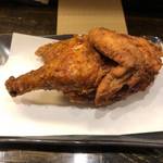 居酒屋 みえ蔵 - 雛鳥の半身揚げ