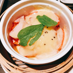 河内鴨と旬菜 雅庵 - トマトチーズ