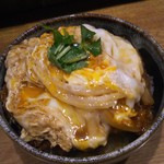 とりかつ丼の黒兵衛 - とりカツ丼　大盛