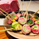 名産松阪肉 朝日屋 すき焼き 牛しゃぶ 松重 - 