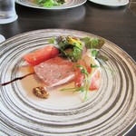 ブラッセリー ラ・シャンス - ランチ①テリーヌ。