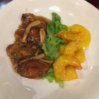 萬珍樓 本店 - 海老とバーナ貝の二種作り