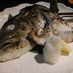 クロフネ - カンパチカマ塩焼き