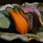 クロフネ - 漬け物盛り合わせ
