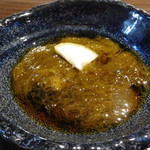 クロフネ - お通し　もずく酢