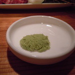 炭火焼肉 筵 - ワサビも合うんだよね～