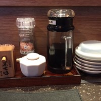 京都ダイニング正義 - 卓上調味料