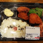 ディオ - 牡蠣＆シーフードミックスフライ弁当　税抜184円　※開封前(2018.10.22)