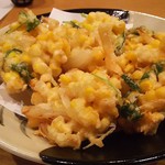 一念坂 まさ壱 - とうもろこし天ぷら