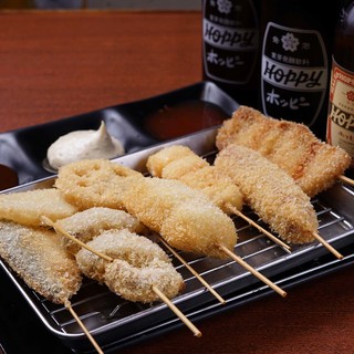 自慢の串揚げ５１種類♪
