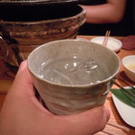 炭火焼肉 筵 - 世界一美味しい芋焼酎「富乃宝山」