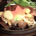 Koshitsu Izakaya Banya - 秋鮭の朴葉味噌焼き