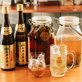 季節ごとに楽しめる自家製漬け込みドリンク！