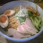 麺処 三鈷峰 - 冷やし中華・鶏冷やし麺（Ｈ２３．９）