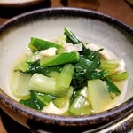 女とみそ汁 - 季節の白和え