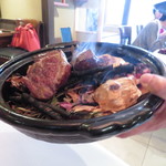 ルーデンス - ローストしたお肉のプレゼン