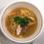 魚ろ麺 - 淡麗塩ラーメン（小）@なんば高島屋 催事
テイクアウトメニュー