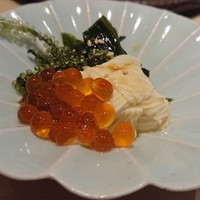 代官山 鮨 たけうち - 湯葉、いくら、海ブドウ