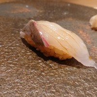 代官山 鮨 たけうち - シマアジ
