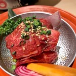 牛刺しと焼肉 仔虎 - 吟選和牛120ｇ