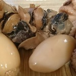 いずみ乃 - 子持ちいか煮、貝煮、イイダコ煮。