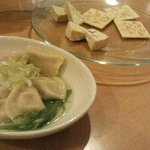 JAZZ麺 2.7 - チーズ＆クラッカーと水餃子