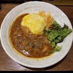 SPICY CURRY 魯珈 - 赤ワインが隠し味。ラム肉とカリフラワーのカレー