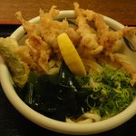 げそ天ぶっかけうどん730円