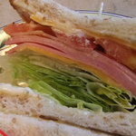 カフェ フロインドリーブ - ダブルチーズＢ．Ｌ．Ｔ