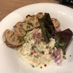 ホタテとアボカドのタルタル♪