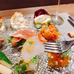 創作イタリアン Gemelli - 大好きなヒラメちゃん。白ワインとd(^_^o)