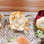 創作イタリアン Gemelli - アボカドのポテトサラダ ビールください！