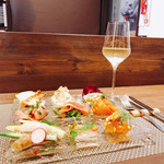 創作イタリアン Gemelli - どれから食べようか迷っちゃうネ(๑>◡<๑)