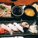 季ノ膳 - 寿司5貫のセット