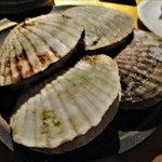 心人 - 大きな ホタテ。　　　　　2018.10.20