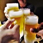 心人 - 生ビールで 乾杯ァ～イ！　　　　　2018.10.20