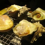 心人 - さざえ と 蛤。　　　　　2018.10.20