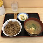 松屋 - 得朝ミニ牛めし豚汁セット
