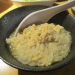 心人 - 〆の 雑炊。　　　　　2018.10.20