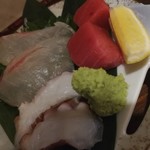 海鮮和食と日本酒 もっせ - 刺身三種