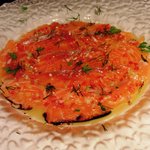 ristorante della collina - タスマニア産サーモンのカルパッチョ